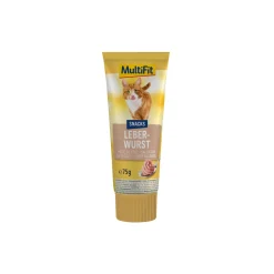 MultiFit Pâte Snack Saucisse de Foie Saucisse pâté 3x75 g
