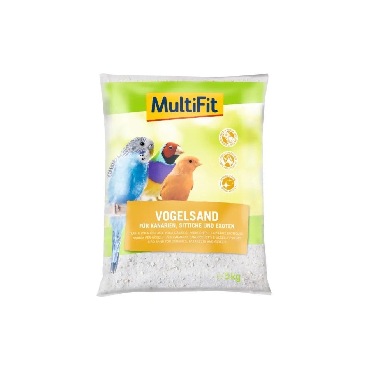 MultiFit Sable pour oiseaux 5 kg