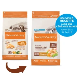 Nature's Variety Healthy Grains Chiot Mini Poulet 1,5kg