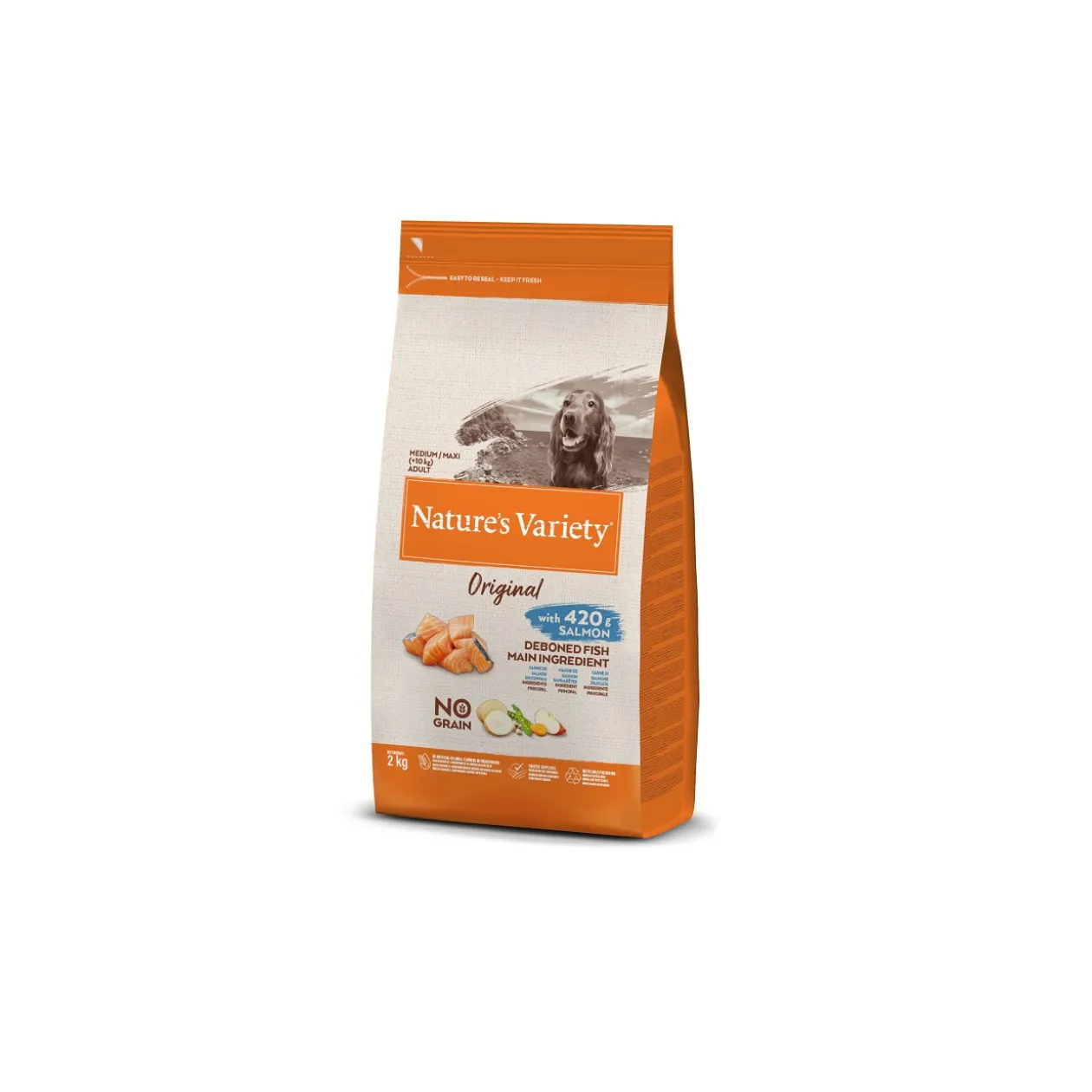 Nature's Variety Original Medium/Maxi Adult Saumon 2kg