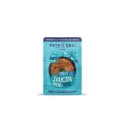 Nourriture humide pour chat Adult Saucen Menu Thon à la Carotte 12 x 70 g