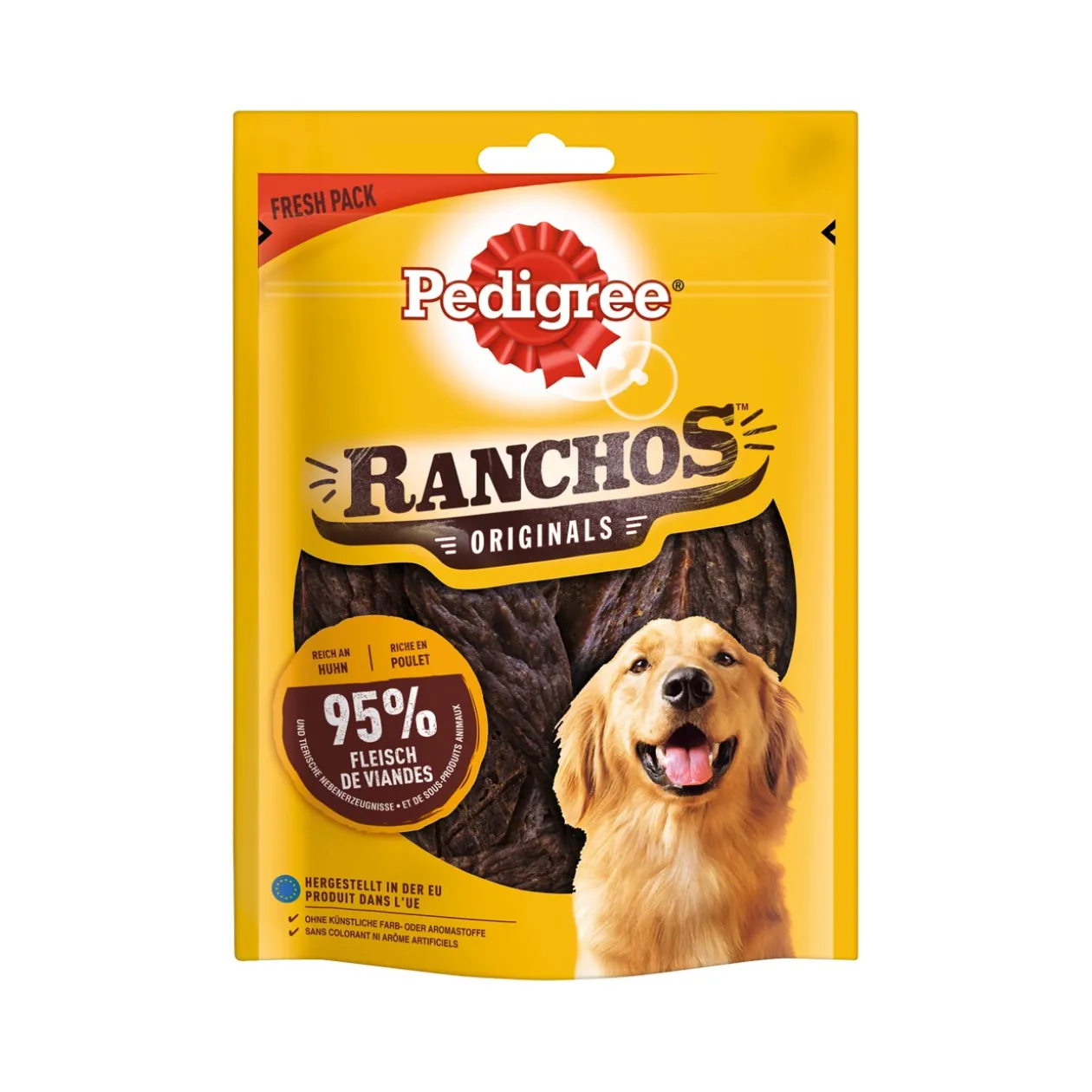 Pedigree Ranchos Originals 7 x 70 g Poulet