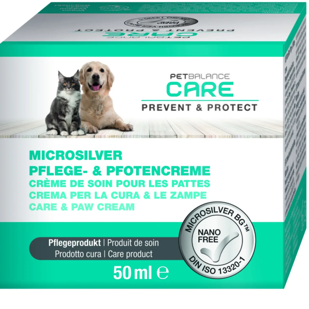 PetBalance MicroSilver Crème de soin et pour les pattes 50 ml