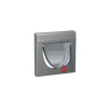 PetSafe Chatière 4 voies avec tunnel gris