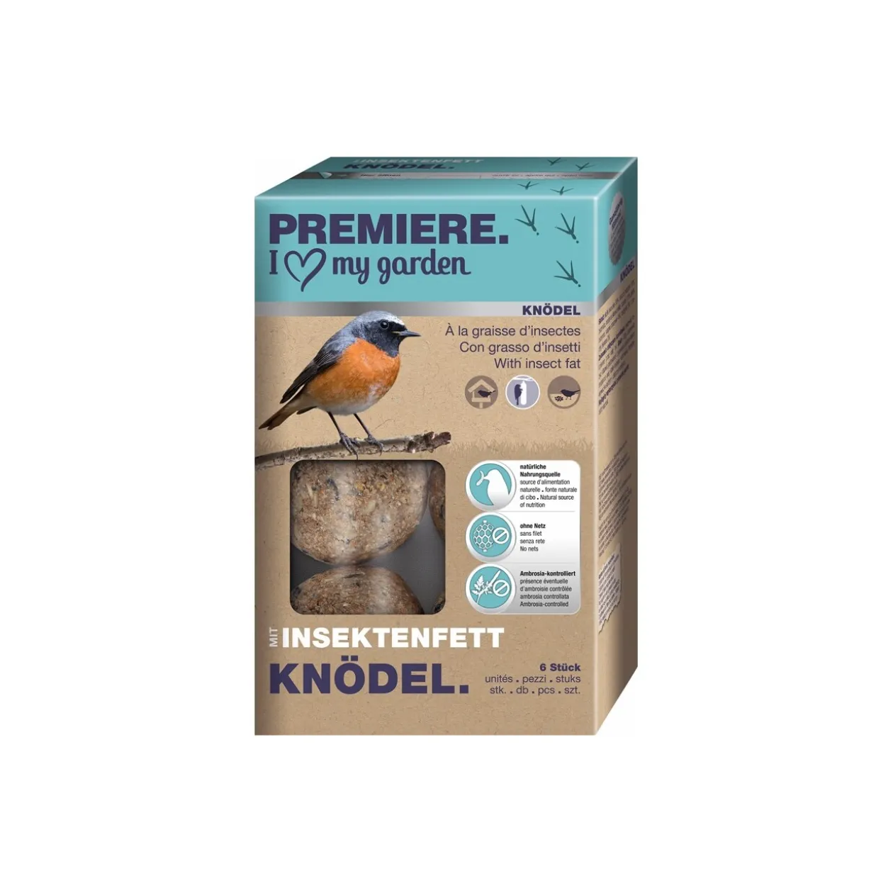 PREMIERE Boules à la graisse d’insectes