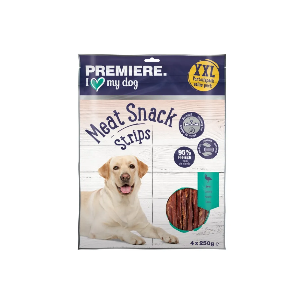 PREMIERE Magret de canard en aiguillettes XXL 4x250 g Lot promotionnel