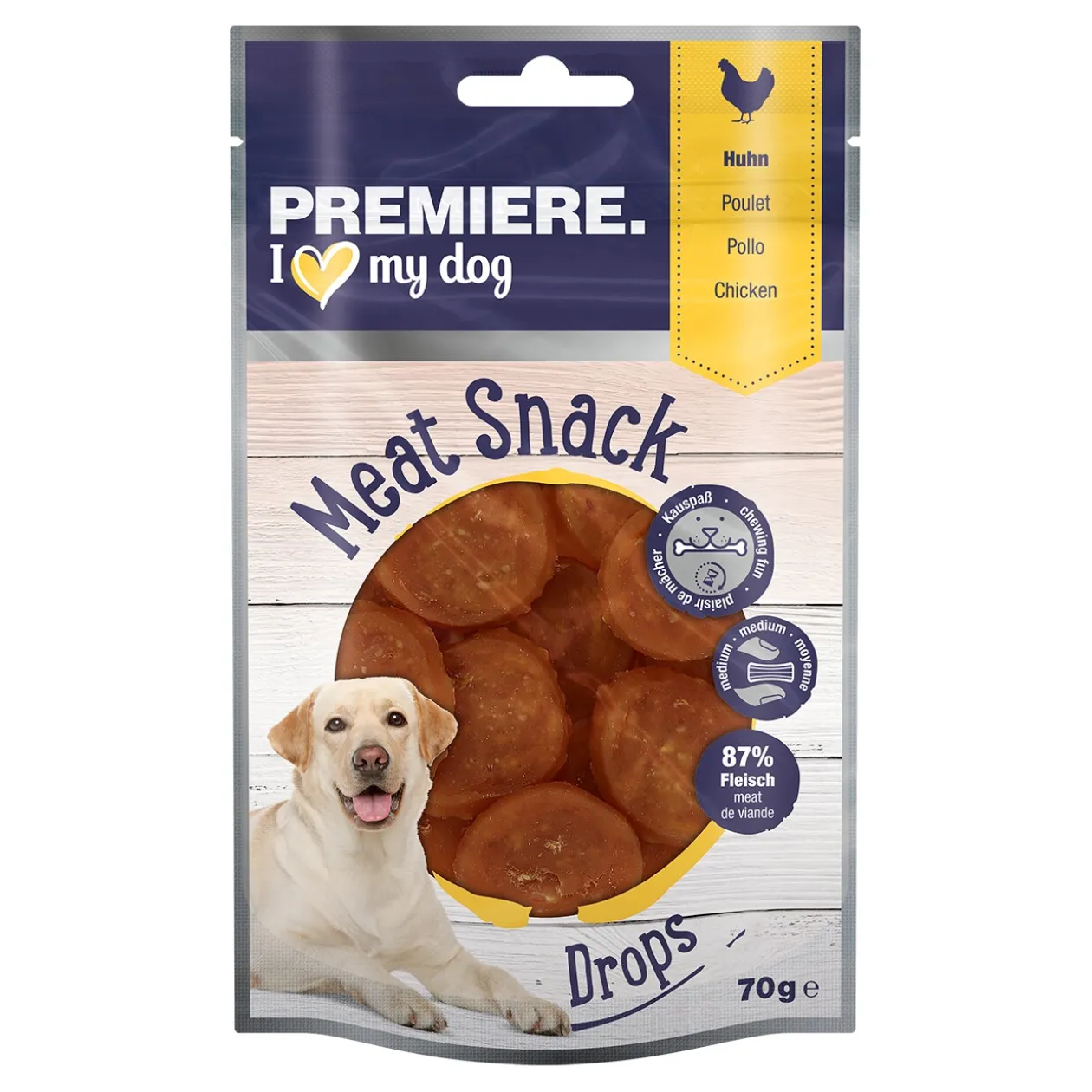 PREMIERE Meat Drops 6 x 70 g Poulet