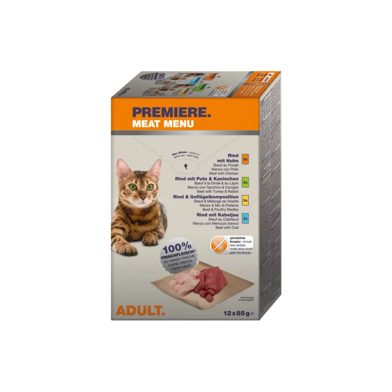 PREMIERE Meat Menu Adult 12 x 85 g