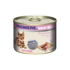 PREMIERE Meat Menu pour chatons Mélange de viandes 6x200 g