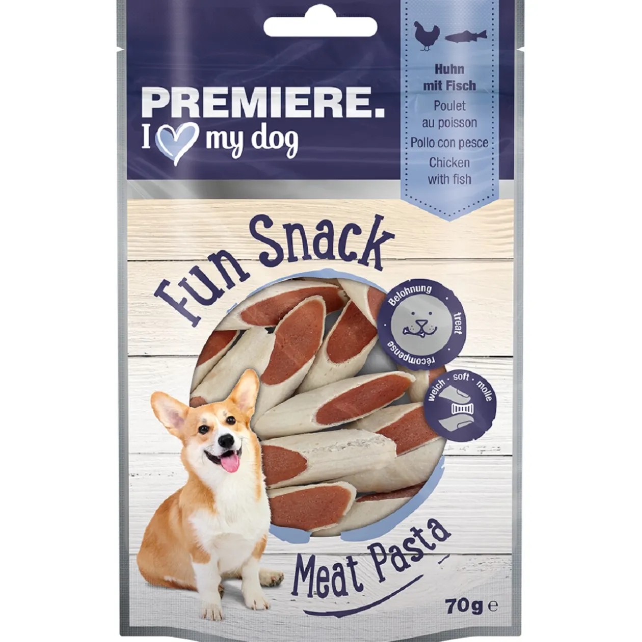 PREMIERE Meat Pasta Poulet au Poisson 7 x 70 g