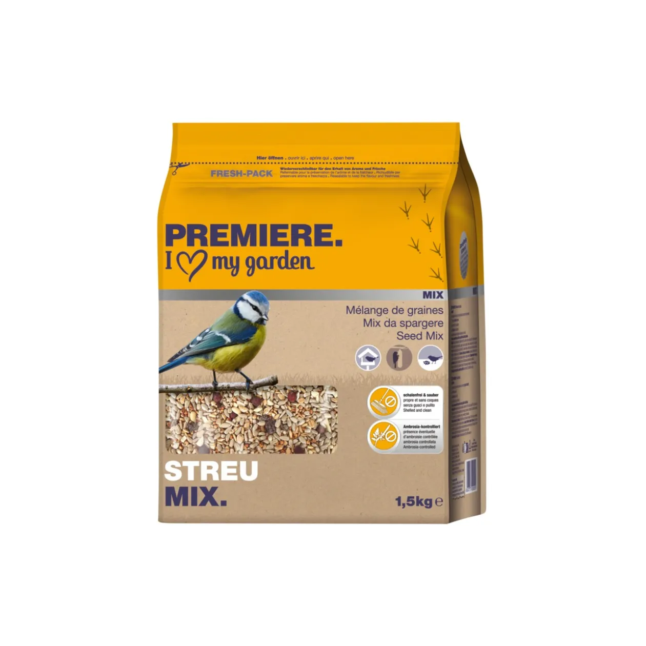 PREMIERE Mélange de graines 3 kg 1,5 kg