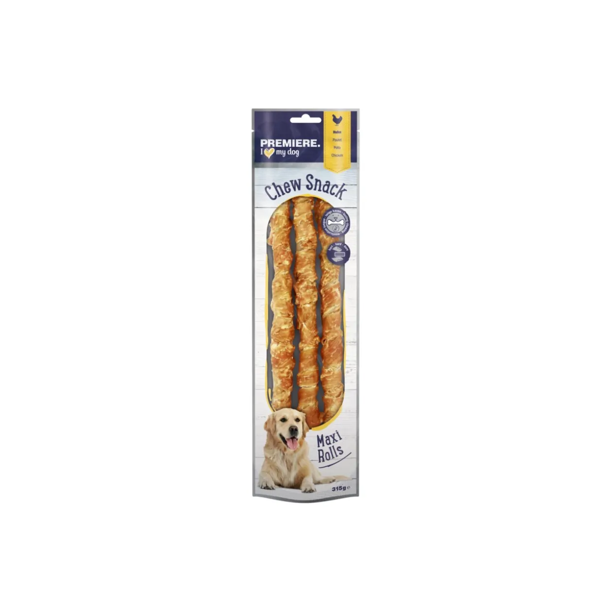 PREMIERE Rouleau à mâcher 1m Poulet