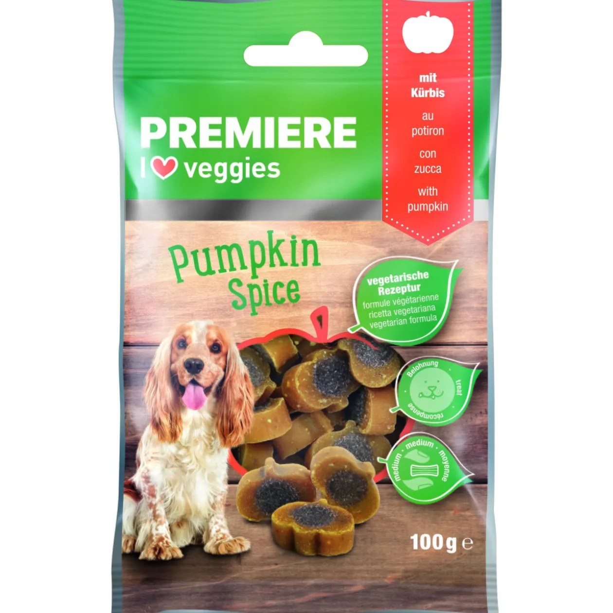 PREMIERE Snack I love veggie potiron 100 g