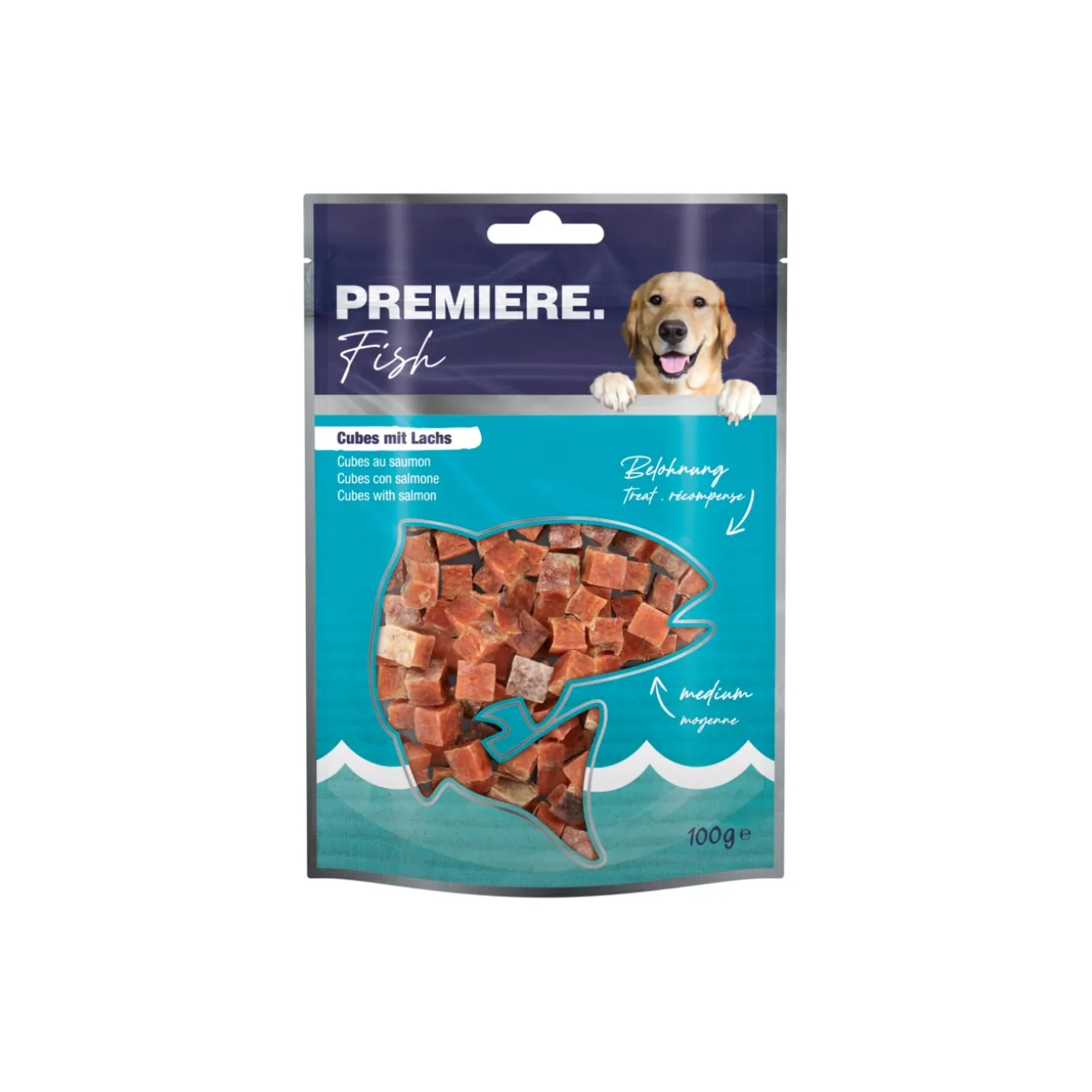 PREMIERE Snack It Cubes au saumon 100 g