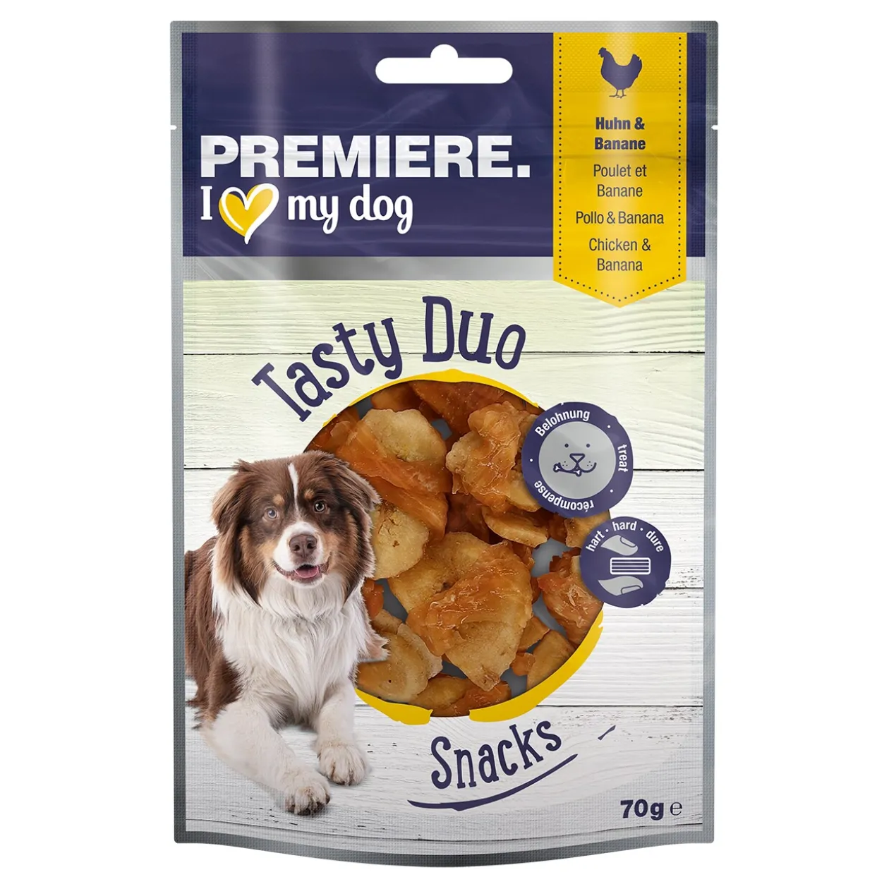 PREMIERE Tasty Duo Snack Poulet à la banane 7 x 70 g