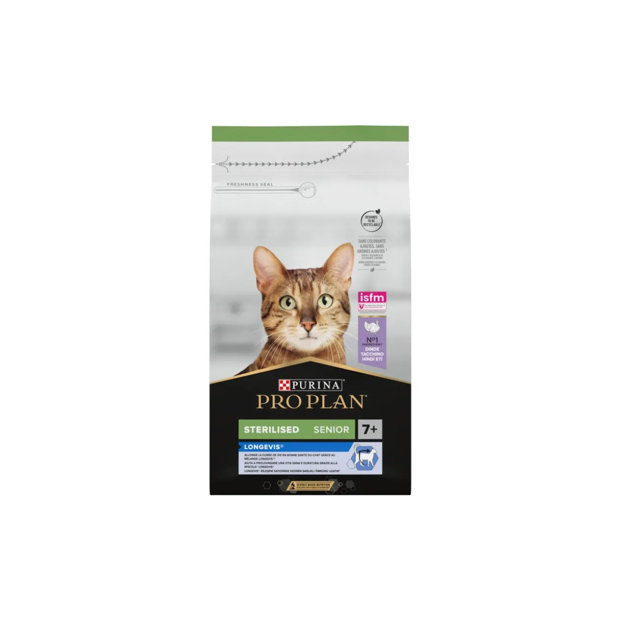 PRO PLAN Sterilised Senior Longevis dinde 1,5 kg