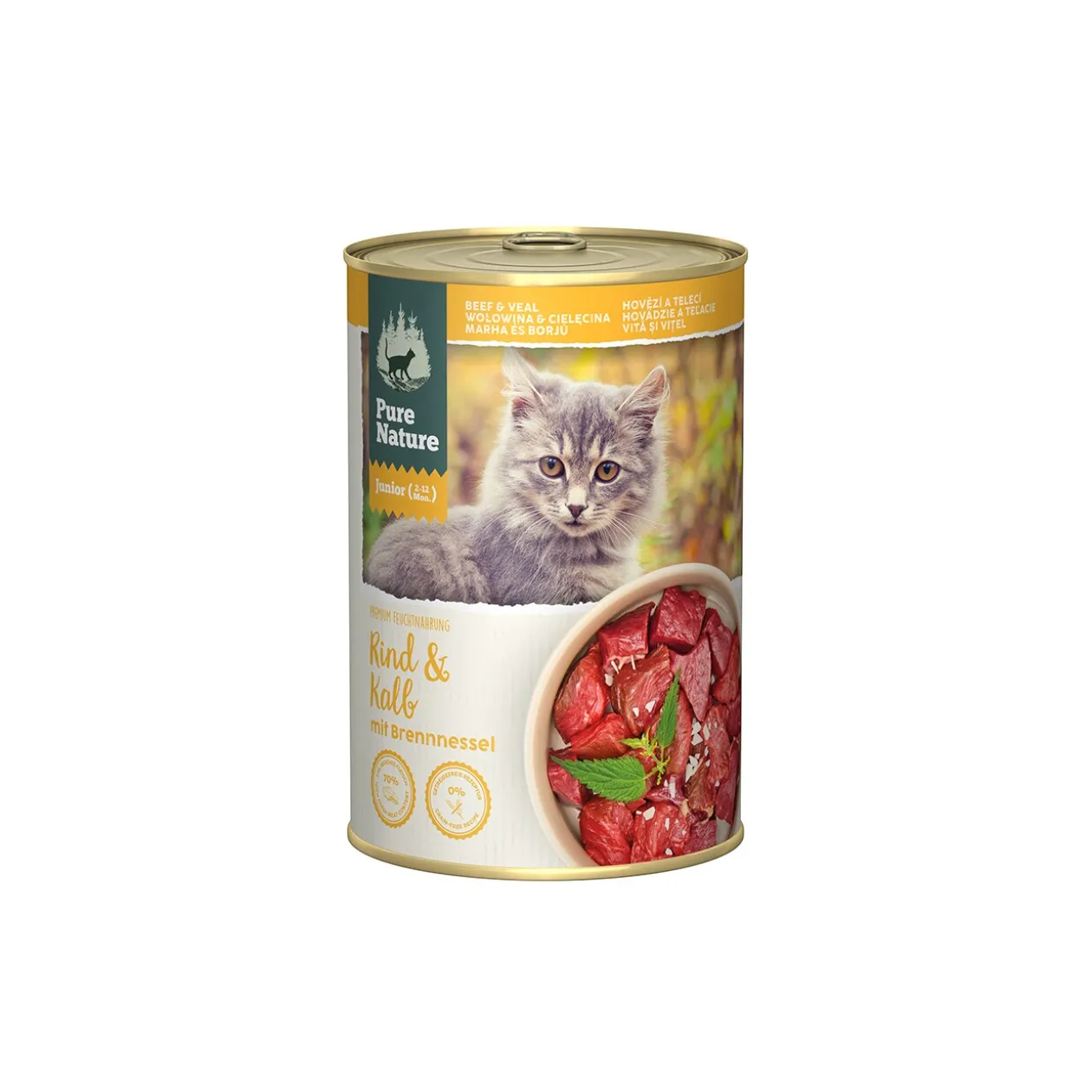 Pure Nature Junior Bœuf et Veau 6 x 400 g