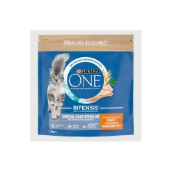 Purina ONE Croquettes pour Chat Stérilisé au Poulet 1,5 kg