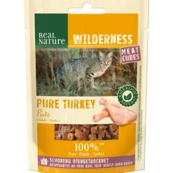 REAL NATURE Meat Cubes 4 x 50 g Dinde