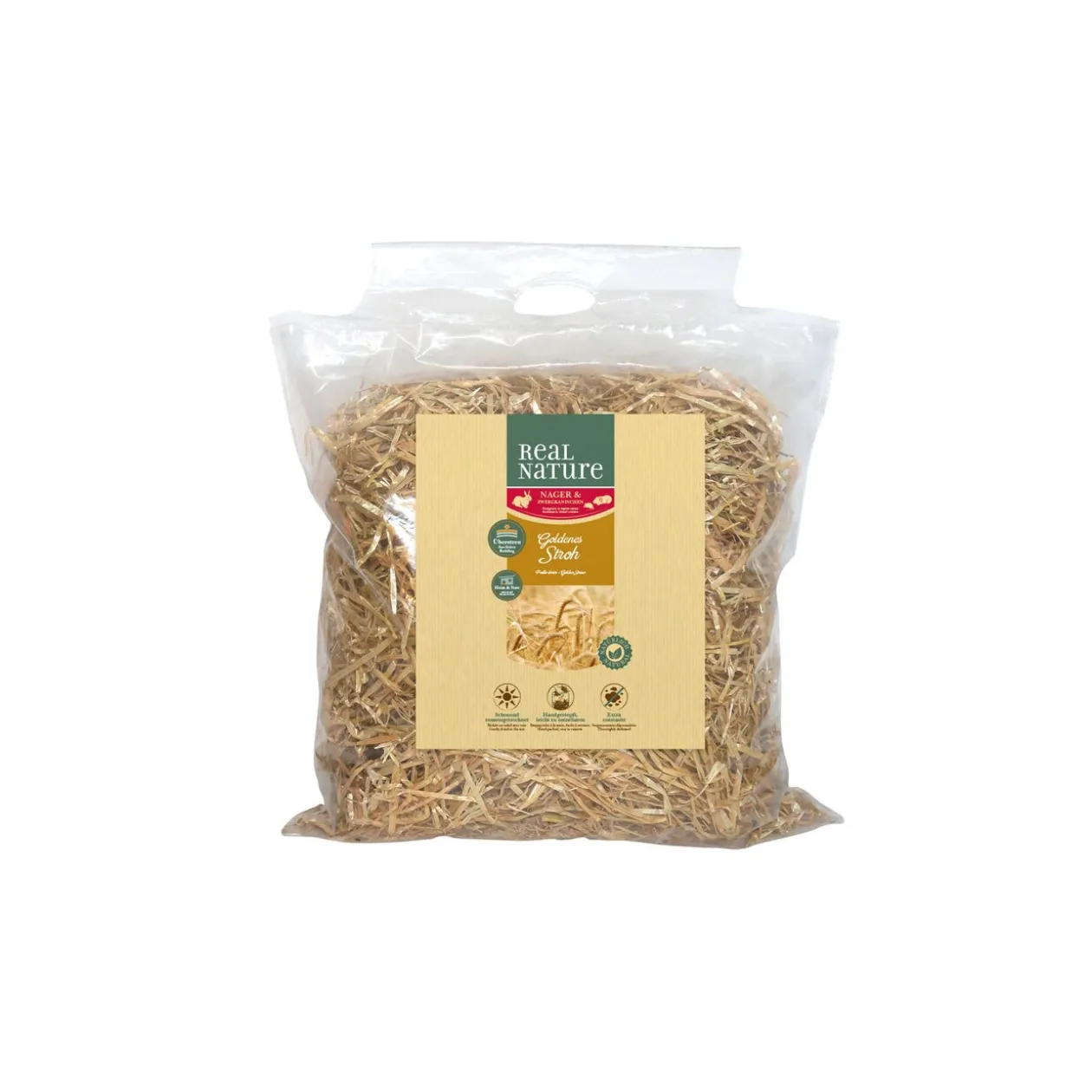 REAL NATURE Paille dorée 2 kg