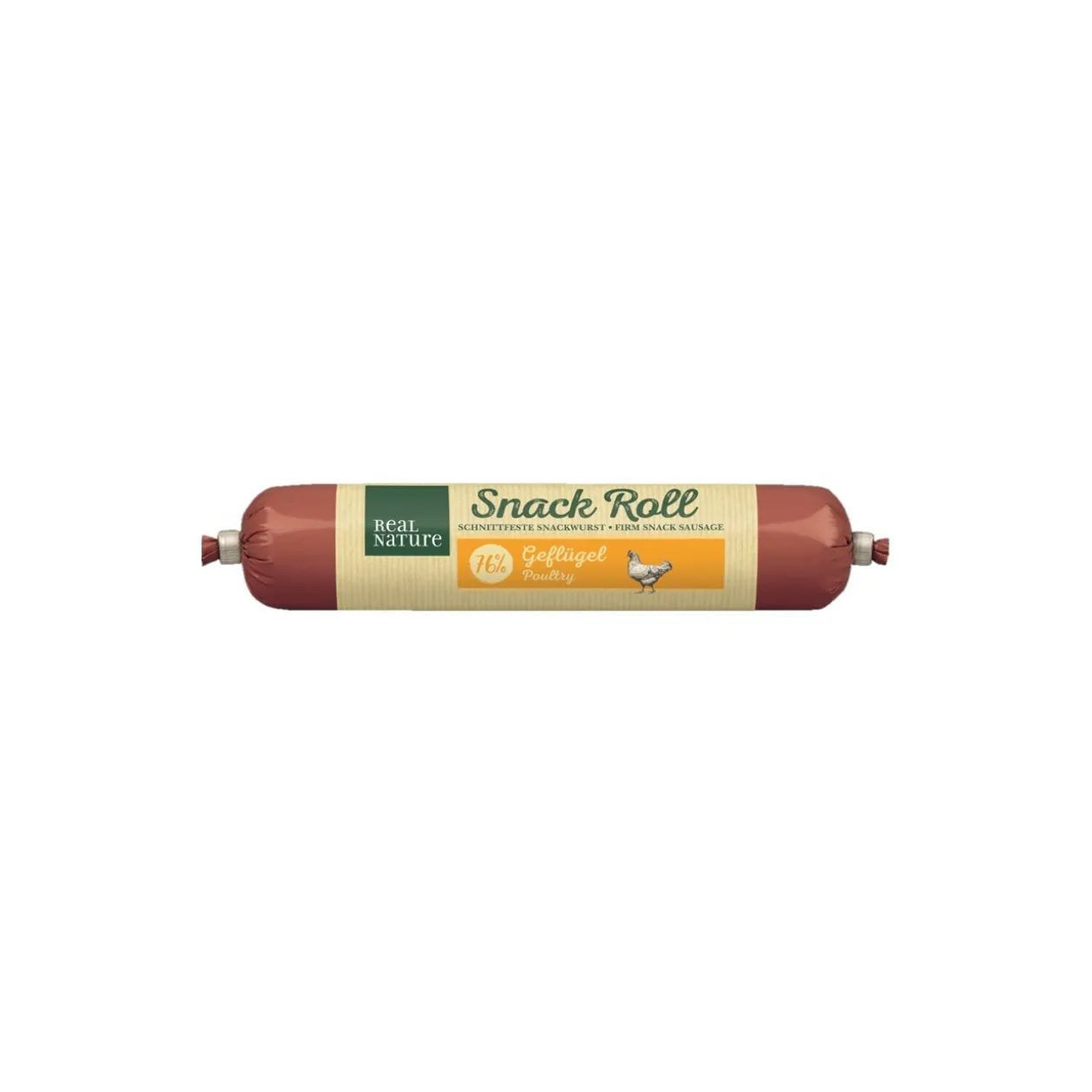 REAL NATURE Saucisse 12 x 80 g Volaille
