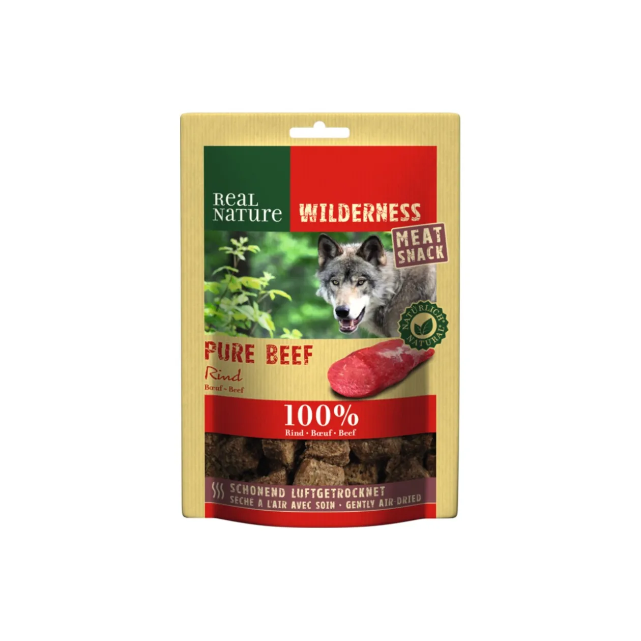 REAL NATURE WILDERNESS En-cas à la viande 150 g Pure Beef