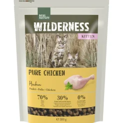 REAL NATURE Wilderness Kitten Pure Chicken 300 g