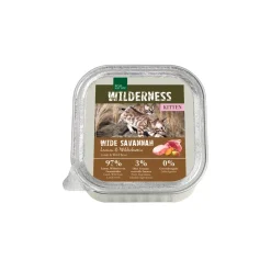 REAL NATURE WILDERNESS Kitten 16 x 100 g Wide Savannah agneau & sanglier