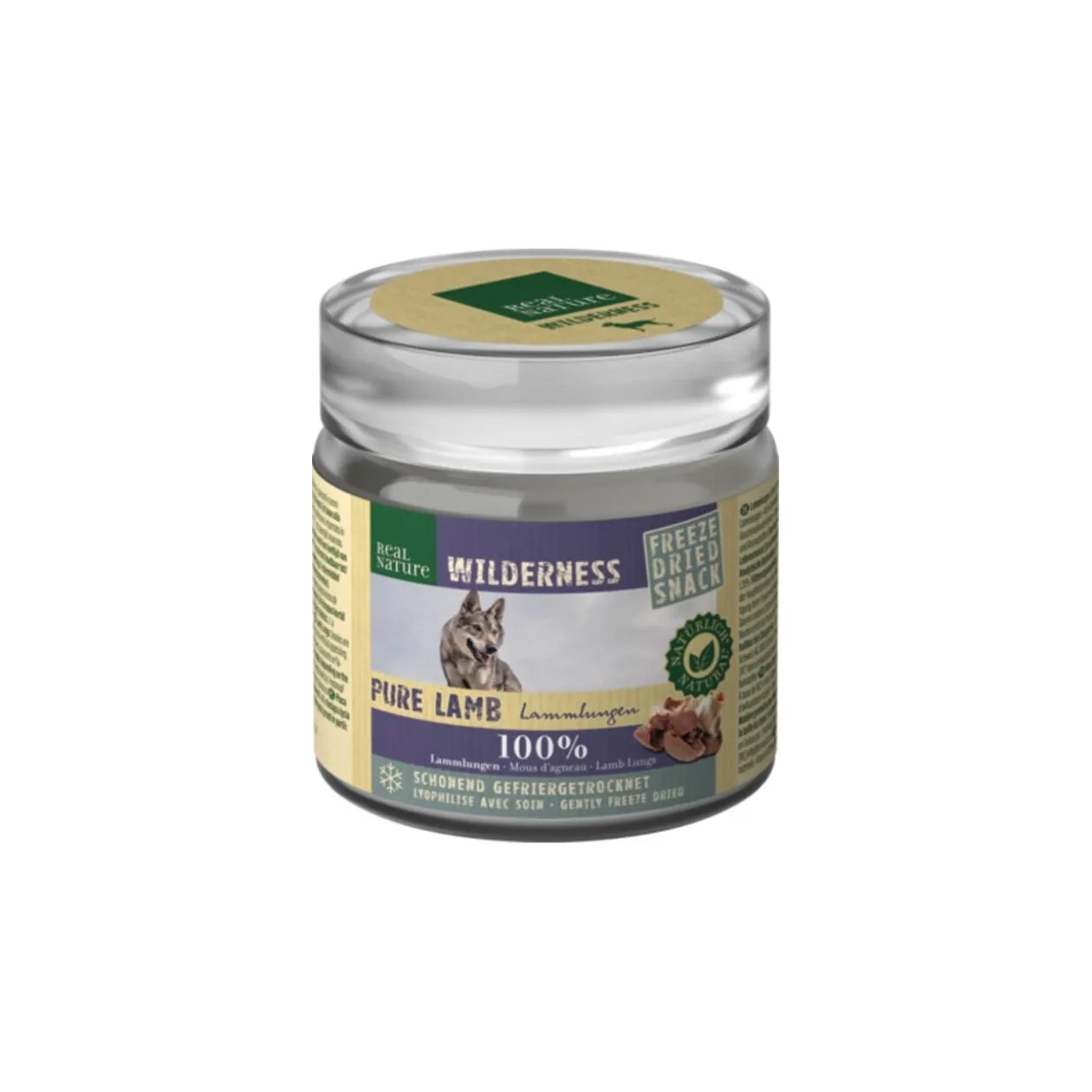 REAL NATURE Wilderness Poumons d’agneau 40 g