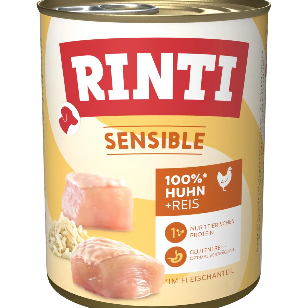 RINTI Sensible Poulet et riz 6x800 g