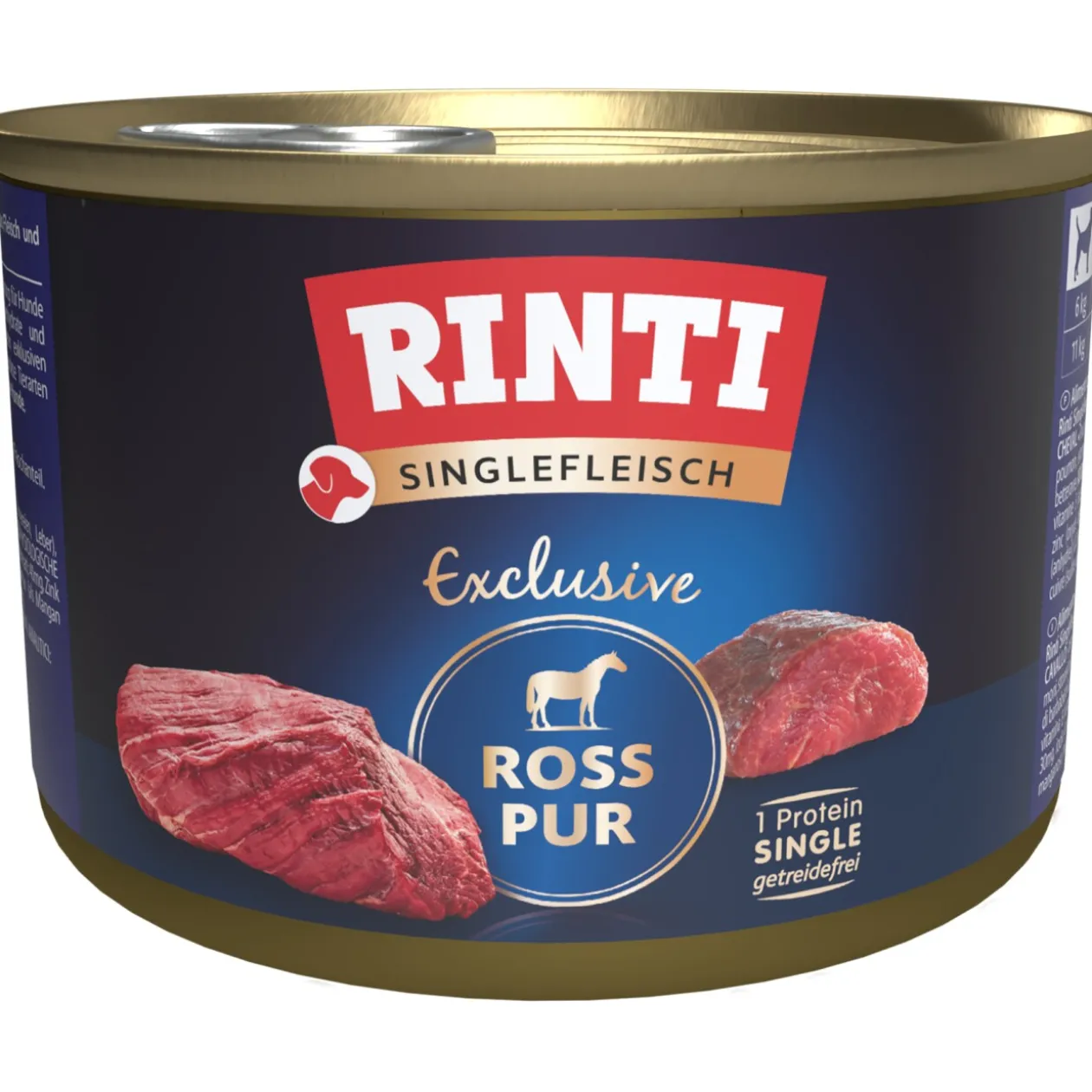 RINTI Singlefleisch 12 x 185 g Pur cheval 12x185 g