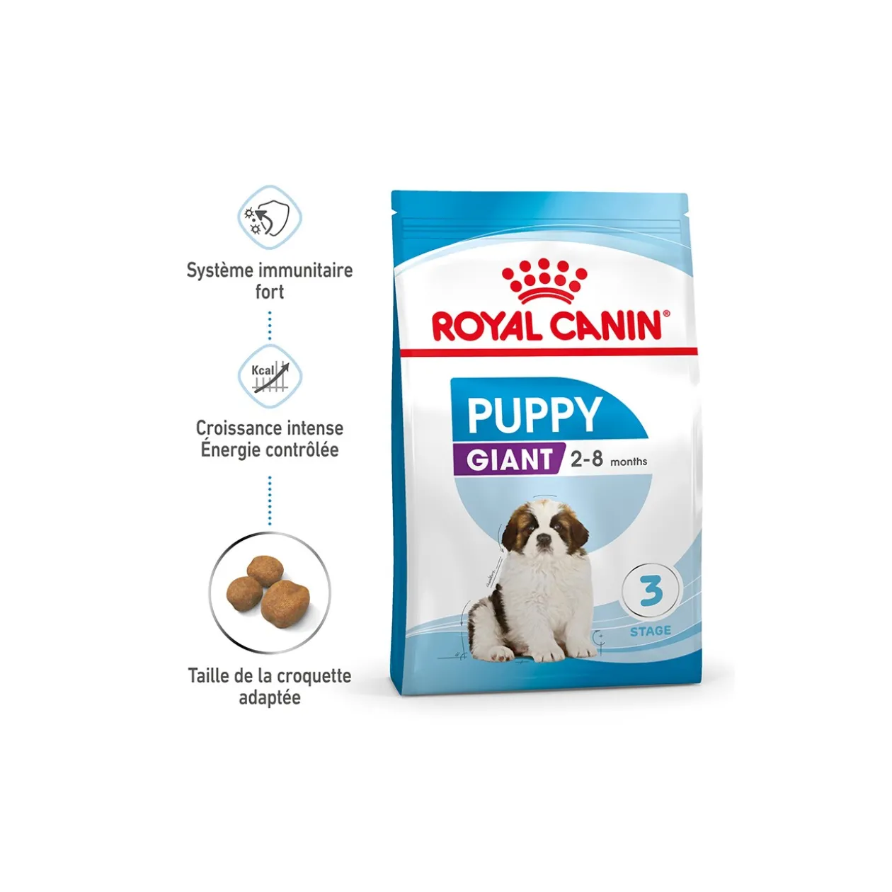 ROYAL CANIN Giant Chiot Croquettes Chien 3,5 kg