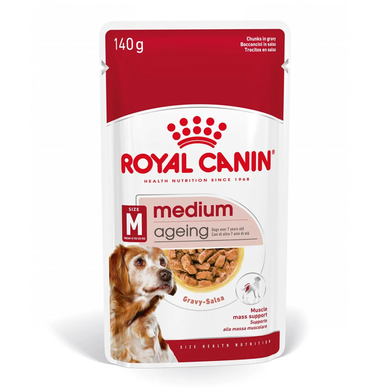 ROYAL CANIN Medium Ageing 10+ en sauce 10x140 g