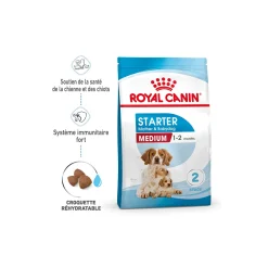 ROYAL CANIN Medium Starter Croquettes Chien 15 kg