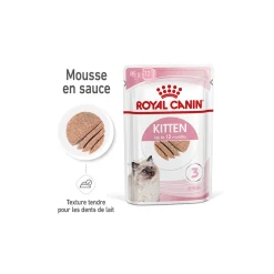 ROYAL CANIN Mousse Kitten en sauce 12x85 g