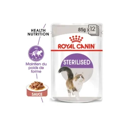 ROYAL CANIN Sterilised Adult en sauce 12x85 g