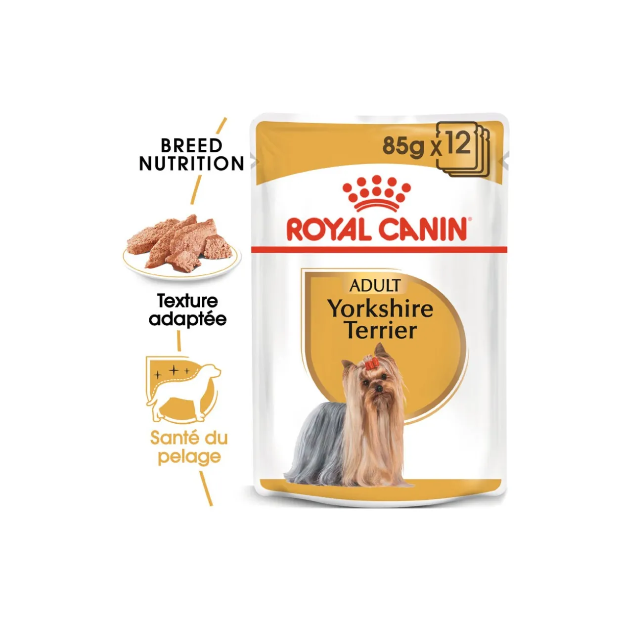 ROYAL CANIN Yorkshire Terrier Adult Mousse 12x85 g