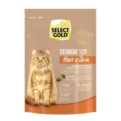 SELECT GOLD Hair+Skin Senior Volaille & saumon 300 g