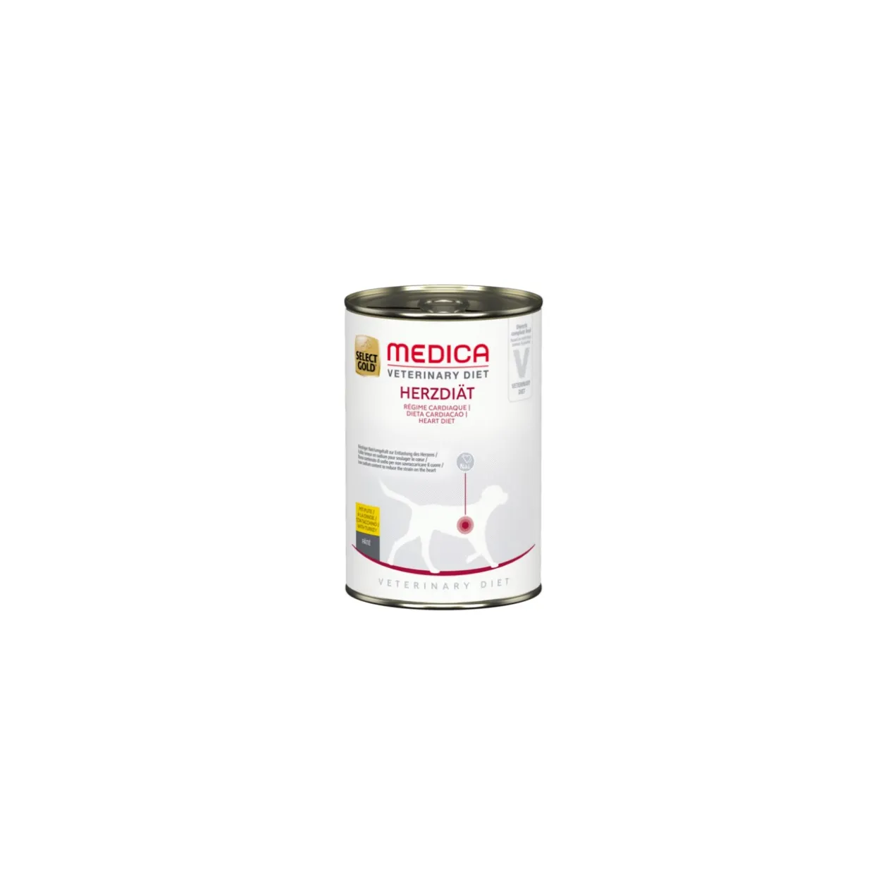 SELECT GOLD Medica Régime cardiaque à la Dinde 6x400 g
