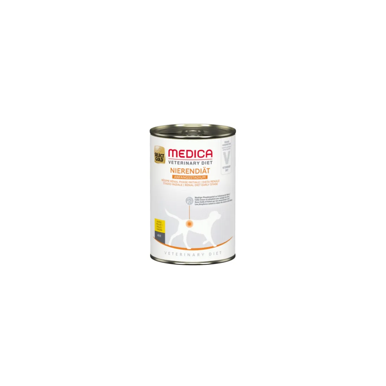 SELECT GOLD Medica Régime Rénal Phase initiale Poulet 6x400 g