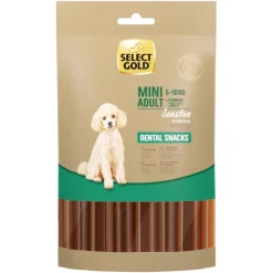 SELECT GOLD Sensitive Dental Snacks pour les petits chiens 99 g
