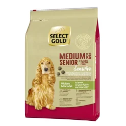 SELECT GOLD Sensitive Senior Medium Canard aux pommes de terre 4 kg