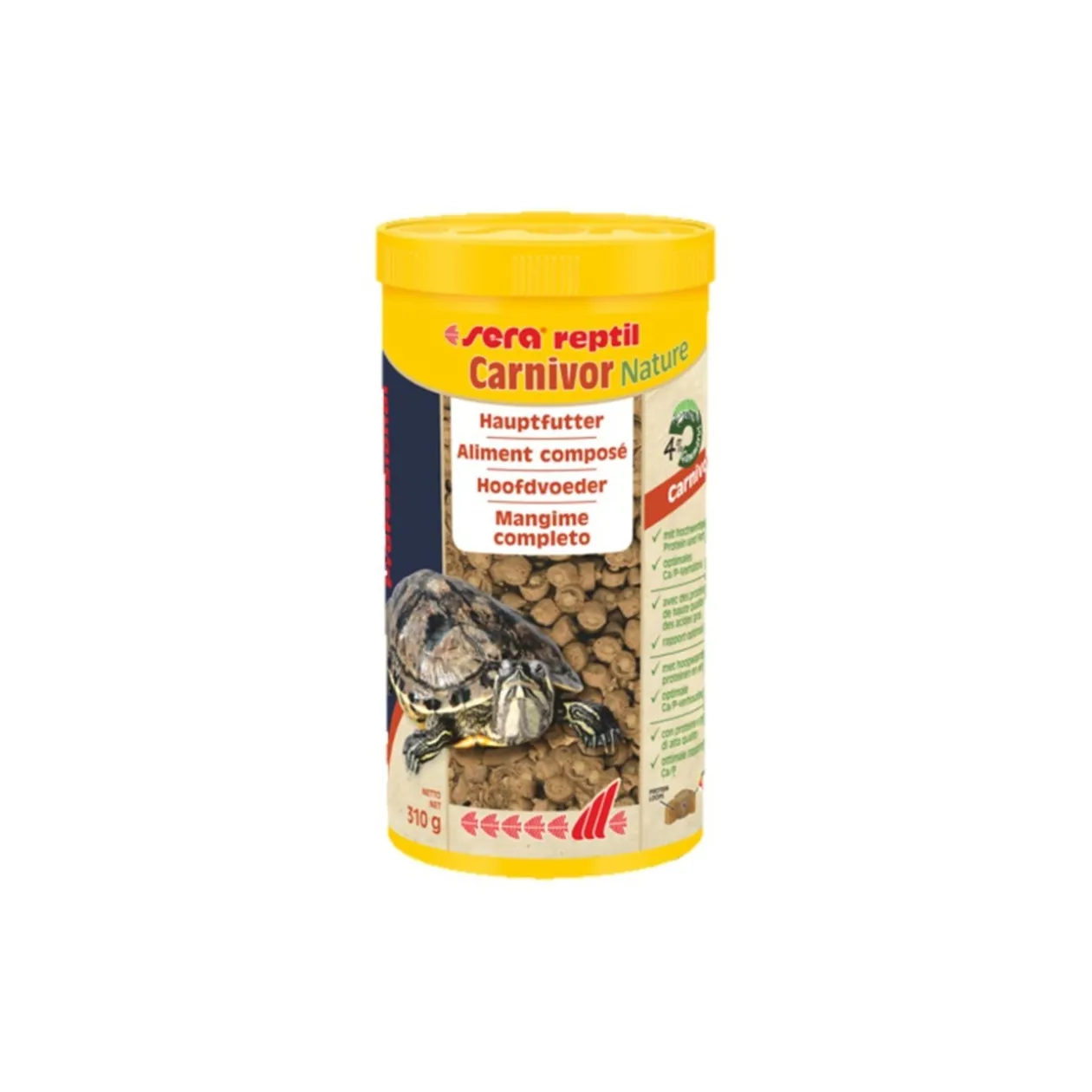 Sera reptil Professional Carnivor Nature 1 000 ml
