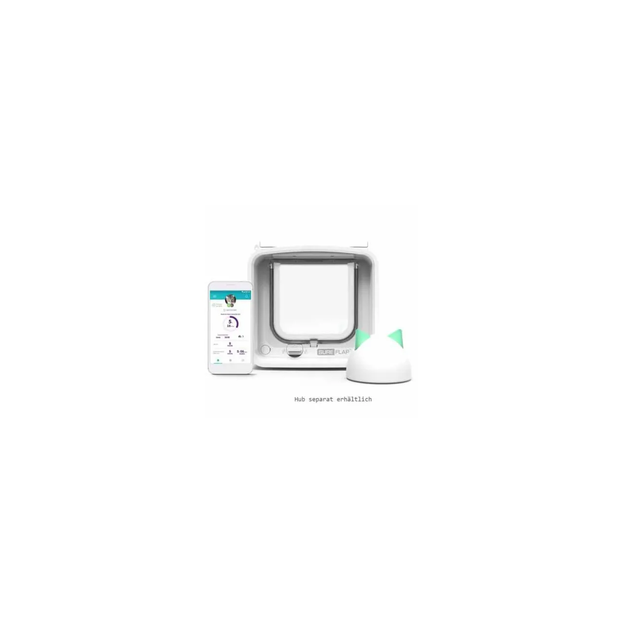 SureFlap Chatière à Puce Électronique CONNECT