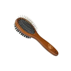 TAKE CARE Brosse à démêler en bambou 2 en 1 S