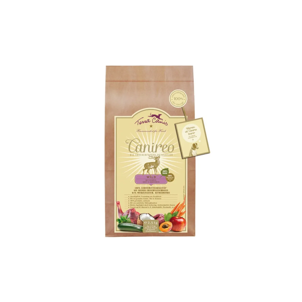 Terra Canis Canireo Adulte Gibier 2,5 kg