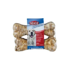 Trixie os à mâcher en paille 4 pcs, 10 cm