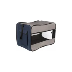 Trixie Travellerbox Twister bleu/gris S-M