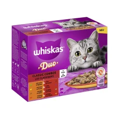 Whiskas Duo Multipack Classic Combos en gelée 12 x 85 g