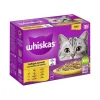 Whiskas Multipack 7+ sélection de volaille en gelée 12x85 g